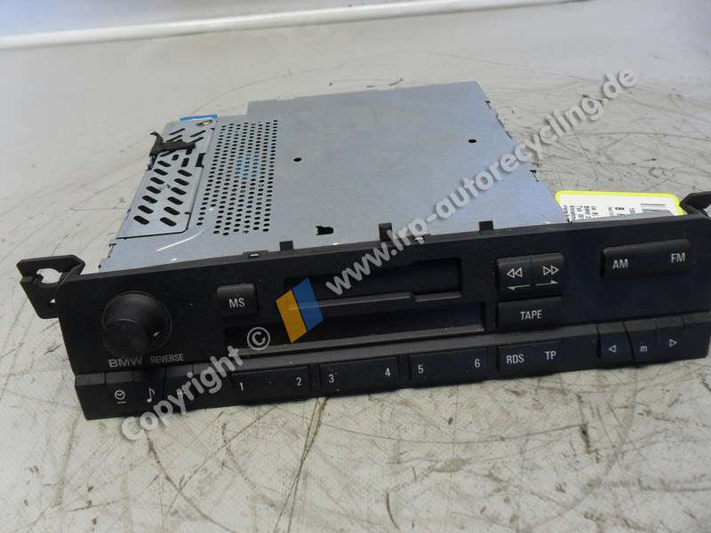 BMW 316 TI (E46/5) (00-04) BJ2002 original Radio Reverse mit Cassette 65126912629